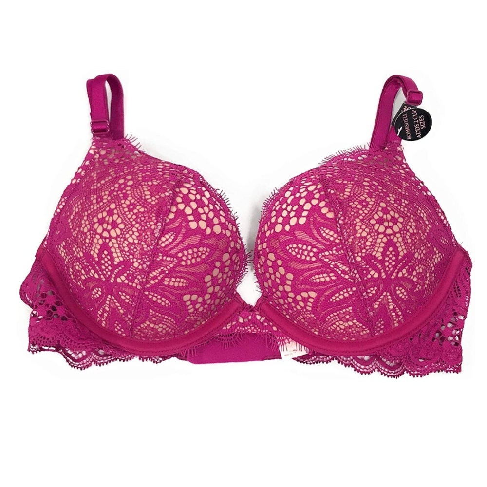 VS BOMBSHELL BRA FLORAL LACE 30B